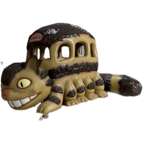 大型玻璃钢龙猫BUS巴士雕塑宫崎骏日本日漫动漫卡通摆件装饰