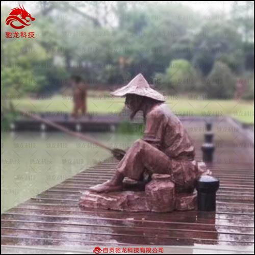 公园景区美陈摆件玻璃钢人物雕塑模型园林景观树脂景观雕塑定制