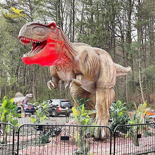 仿真恐龙电动模型厂家直供景区游乐园展馆互动道具可定制