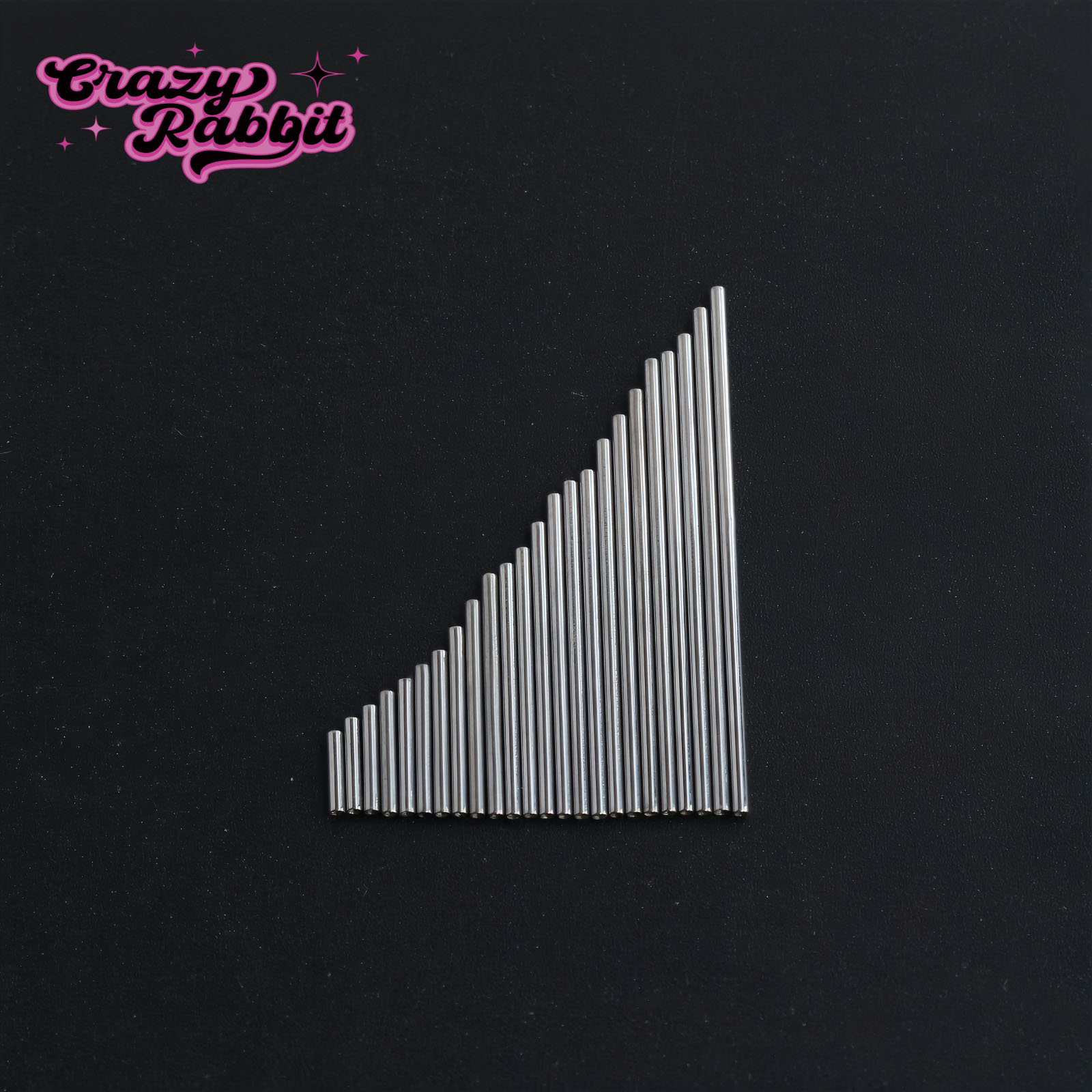 CrazyRabbit钛合金内螺纹直杆