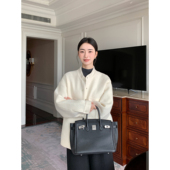 Maven 外套 重磅1OO羊毛呢子立领夹克宽松短款 Lin 现货7折