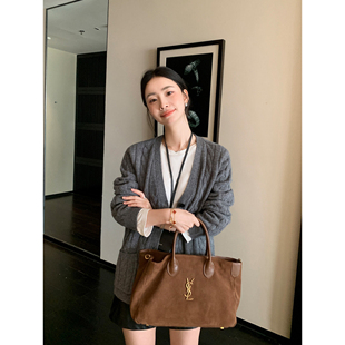 100%羊毛v领毛衣开衫 智性学究感 女宽松麻花针织小外套 Lin Maven