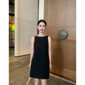 Maven 连衣裙 重磅1OO亚麻背心短裙女气质宽松无袖 Lin 极简知性