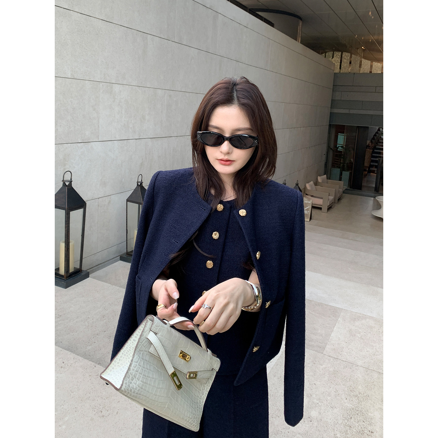 Maven Lin精致套装丨羊毛短款呢子外套女毛呢背心马甲/七分休闲裤,女装/女士精品,毛呢外套,淘宝优惠券,粉丝福利购,淘宝优惠卷