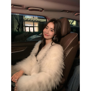 气质毛编织短款 Maven 千金貉毛皮草女冬季 现货7折 保暖外套 Lin