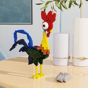 Moc小颗粒影视系列海洋奇缘Moana嘿嘿儿童拼搭玩具积木套装