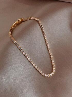 MaisonCleo锆石冷淡风女士手链