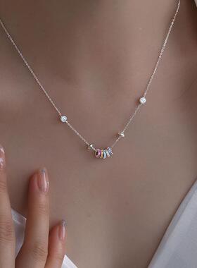 MaisonCleoS925银圆圈转运项链