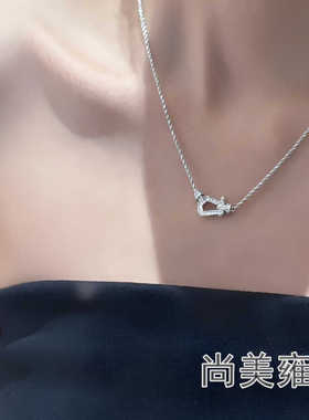 锁骨链尚美雍和18k不过敏女