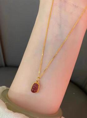 MaisonCleo和田玉貔貅招财项链