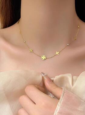 MaisonCleo轻奢通勤锁骨链女