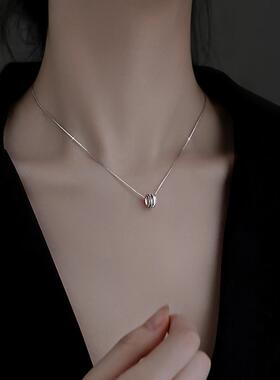 MaisonCleoS925纯银转运珠项链