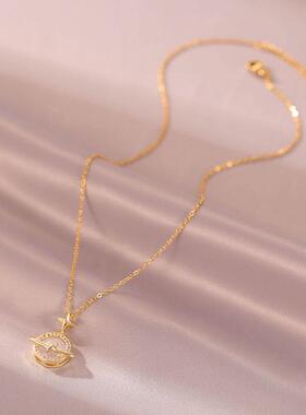 MaisonCleo猫眼石星球锁骨链