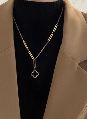 MaisonCleo秋冬高级感小众毛衣链