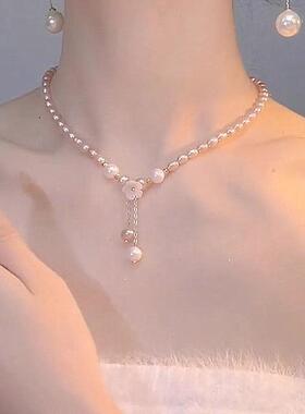 MaisonCleo小众轻奢珍珠锁骨链