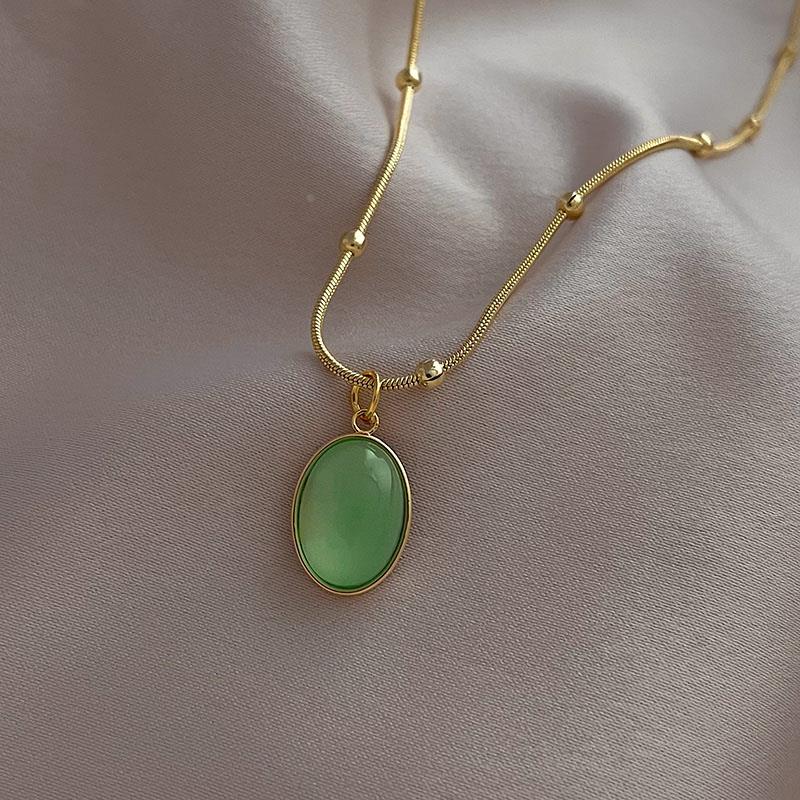 MaisonCleo复古优雅项链小众设计感锁骨链女气质法式颈链2025年新