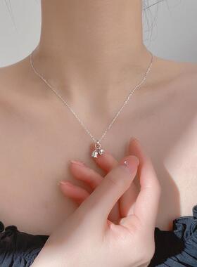 MaisonCleoS925纯银兰花锁骨链