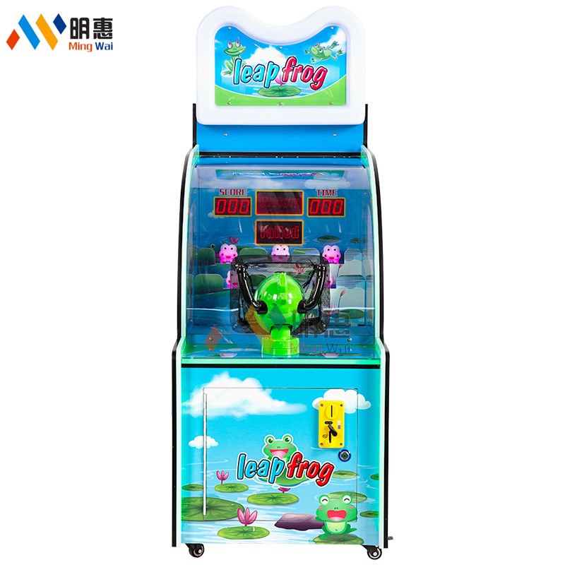 新款疯狂打青蛙射击游戏 打鲨鱼实弹射击模拟游戏机 商场投币游戏