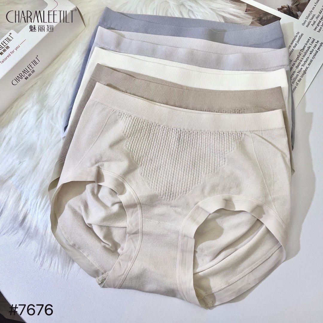 5条装魅丽翘无缝内裤高腰纯色莫代尔螺纹桑蚕丝女士三角裤妈妈745,女士内衣/男士内衣/家居服,女三角裤,淘宝优惠券,粉丝福利购,淘宝优惠卷