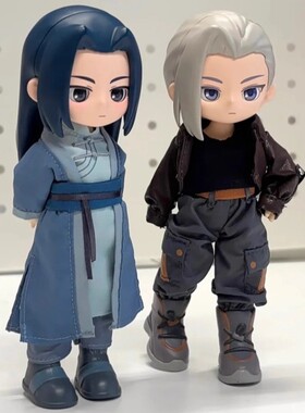 现货SIMONTOYS罗小黑战记2BJD12分关节可动玩偶盲盒桌面摆件手办