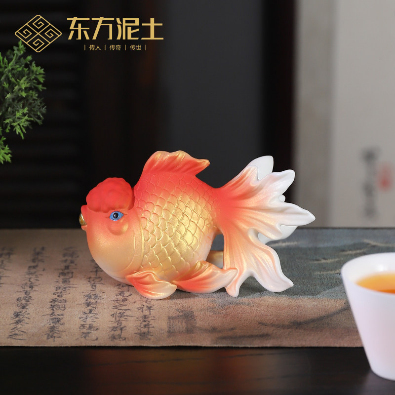 速发《》新中式摆瓷国潮陶件家居客厅电视柜博古架装饰品,家居饰品,装饰摆件,淘宝优惠券,粉丝福利购,淘宝优惠卷