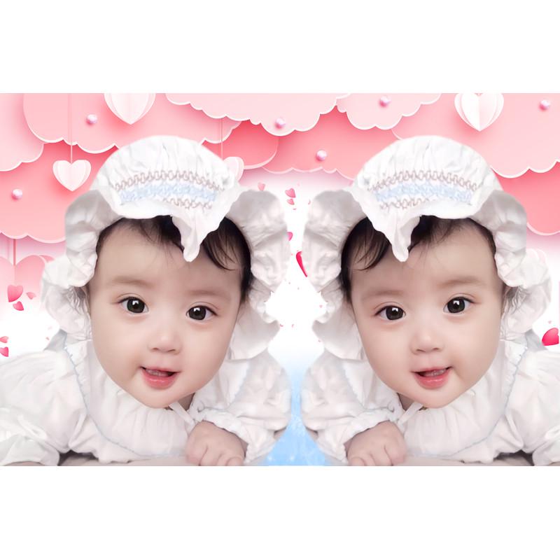 可爱宝宝海报婴儿孕妇备孕漂亮宝宝画图片海报大胎教照片墙贴bb75