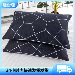 枕头枕芯护颈睡眠一对装 推荐 家用一对双人情侣枕头带枕套学生宿舍