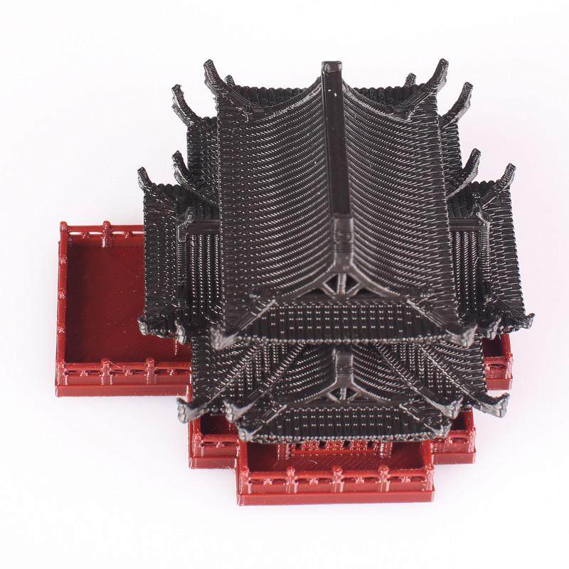 大雄宝殿造景小摆件假山奇石水陆鱼缸庭院盆景书房中式古建筑模型,家居饰品,户外/庭院摆件,淘宝优惠券,粉丝福利购,淘宝优惠卷