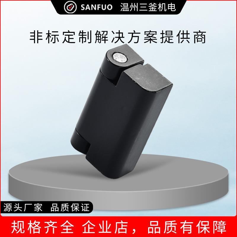 三釜锌合金CL219配电箱工业设备柜合页铰链黑色机械门锁厂家直销
