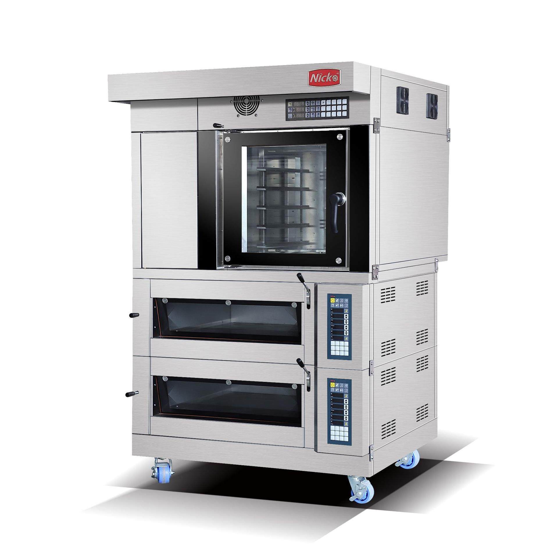 商用烤箱， 五盘热风旋转组合商用烤箱 面包汉堡烤箱 组合炉,清洗/食品/商业设备,肉制品加工设备,淘宝优惠券,粉丝福利购,淘宝优惠卷