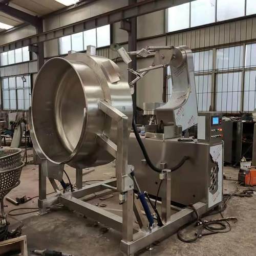 全自动行星搅拌炒锅红烧肉预制菜搅拌炒菜锅中央厨房行星炒料机