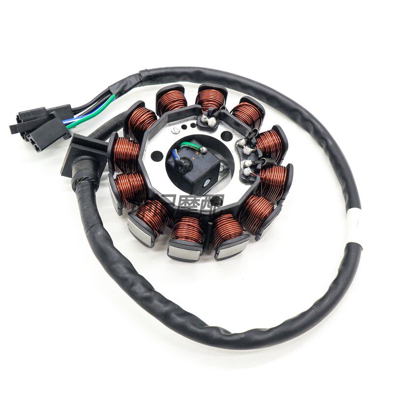 推荐适配豪爵国四宇钻e鹰钻e/hj125t-10h/10k摩托车磁电机线圈定