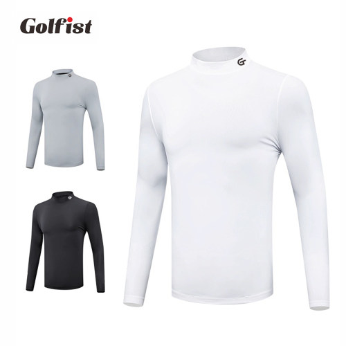 Golfsit打底衫男透气速干弹力