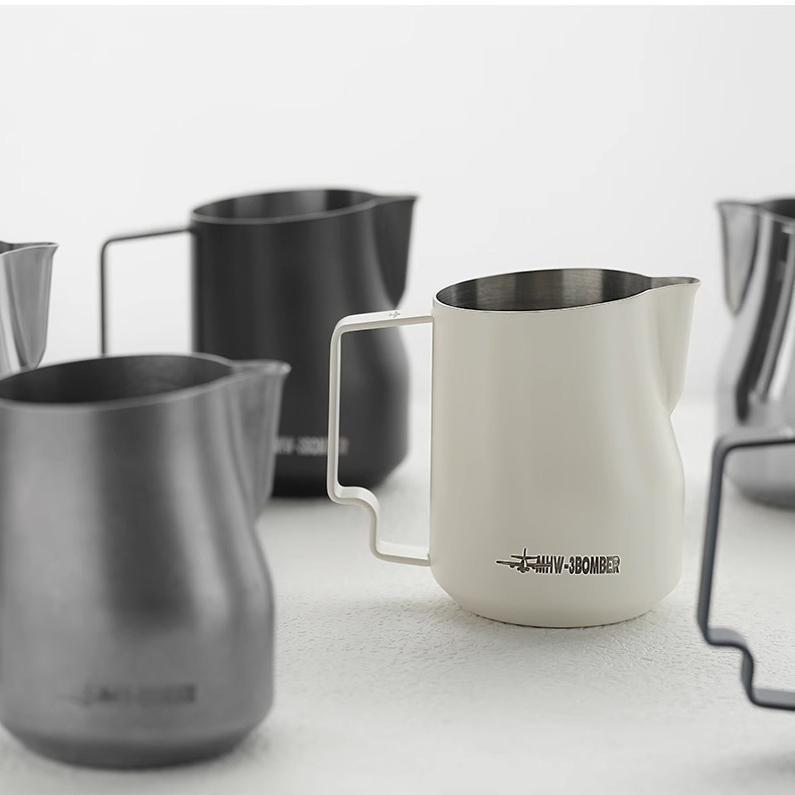 MHW-3BOMBER轰炸机拉花杯 涡轮打奶缸不锈钢鹰嘴意式打奶泡杯奶缸