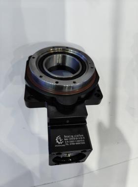 定制卓创ZCTR130一体式直角中空旋转平台减速机适合配57步进电机