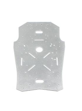 R3系列无悬挂版四驱车全金属底板赠60MM单通固定柱适配MG513电机