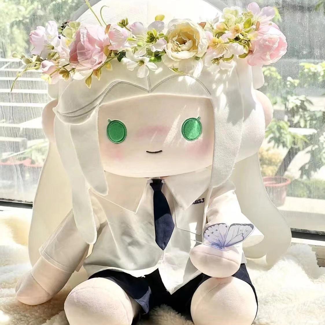 机长制服40厘米娃衣空少帅气套装40cm棉花娃娃一番赏坐姿玩偶衣服