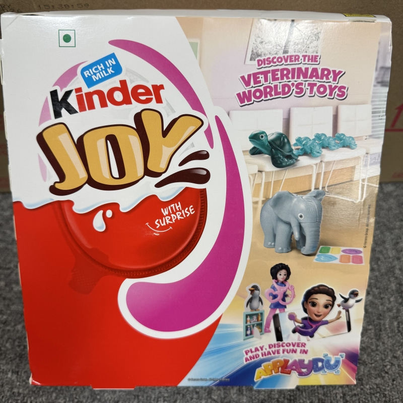 健达奇趣蛋男女孩版kinder建达出奇玩具曲奇巧克力半边蛋儿童零食