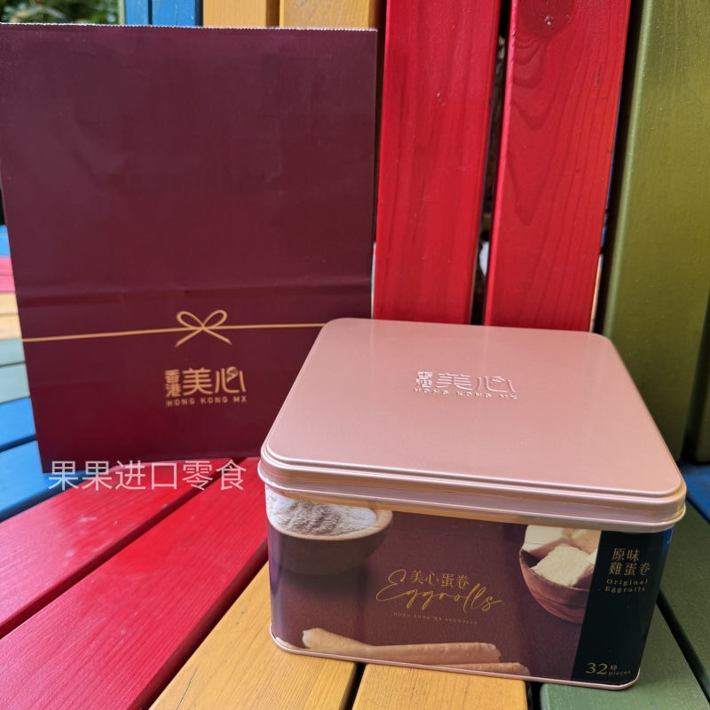 香港美心原味鸡蛋卷448g礼盒