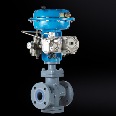 英联ZJHP调节型4-20MA气动衬氟PFA单座调节阀