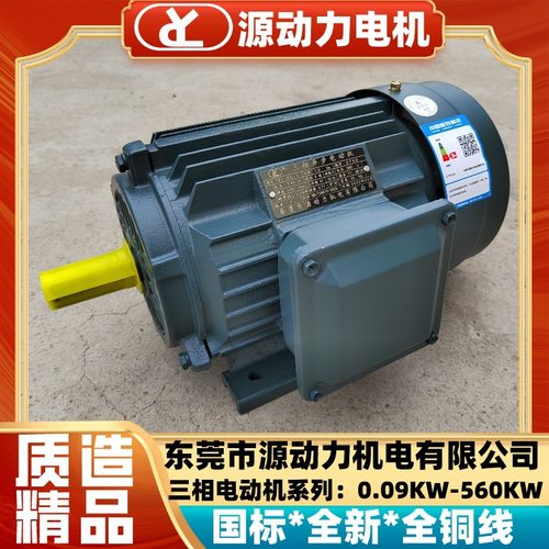 东莞市源动力机电三相电动机YE3-200L-4-30KW机械设备通风机电机