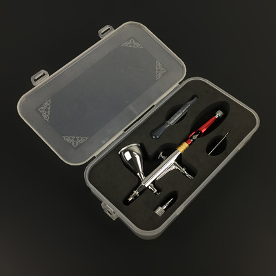 模型上色喷笔0.3口径可换壶带手感调节功能双动可调压SJ-81喷漆枪