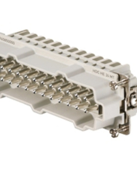 魏德米勒 HDC HE 24 MT 24芯接插件弹片插芯 1745850000