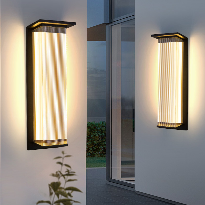户外壁灯防水室外别墅院子花园阳台大门门口外墙柱子简约庭院壁灯