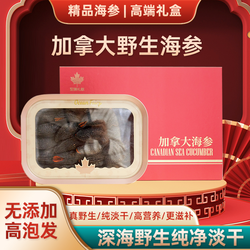 OCEAN FAIRY加拿大进口野生海参精品礼盒中秋节礼物