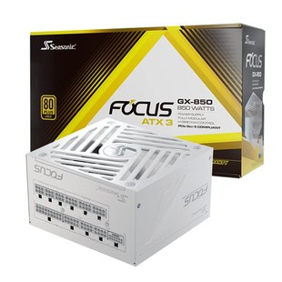 海韵FOCUS GX750W金牌850W全模组1000W台式M机650W电脑主机电源AT