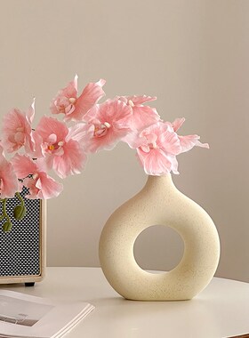 高档蝴蝶兰仿真花桌m面摆件假花室内客厅摆设花艺家居装饰乔迁花