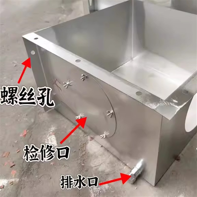 一楼不锈钢烟道改造厨房卫生间排烟气管道成品水泥烟X囱箱盒子定