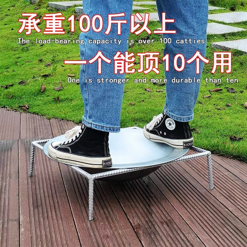 支架锅架铁圈野外支架烤火家用柴火炉灶台圆Q形燃气灶方形铁架子