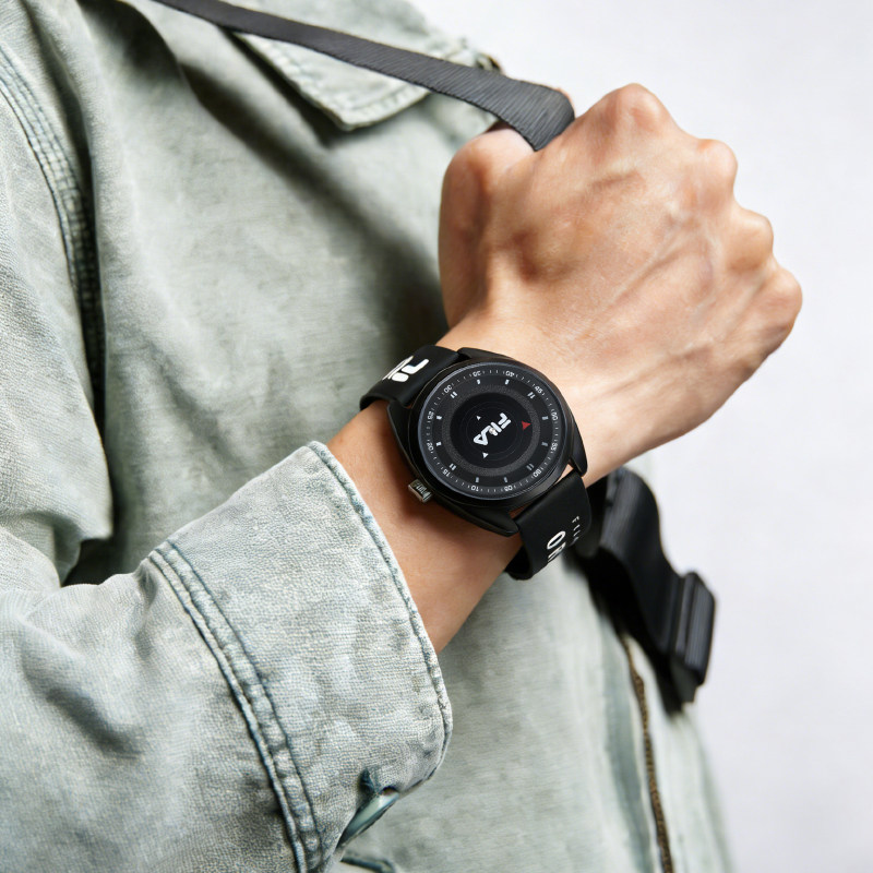 FILA斐乐青少年防水腕表男女学生初高中只看时间考试静音手表6806